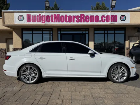 White 2018 Audi A4 2.0T quattro Premium Plus for sale in Reno, NV