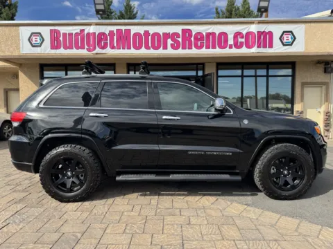 Black 2021 Jeep Grand Cherokee Overland for sale in Reno, NV
