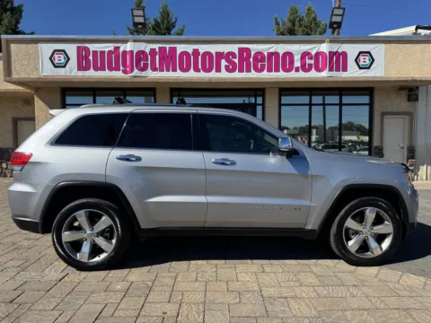 Silver 2014 Jeep Grand Cherokee Limited for sale in Reno, NV