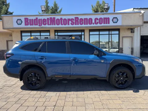 Blue 2022 Subaru Outback Wilderness for sale in Reno, NV