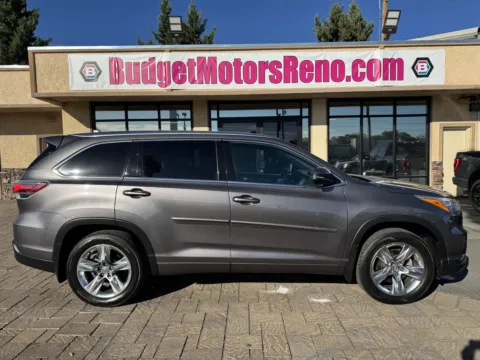 Gray 2014 Toyota Highlander Limited for sale in Reno, NV