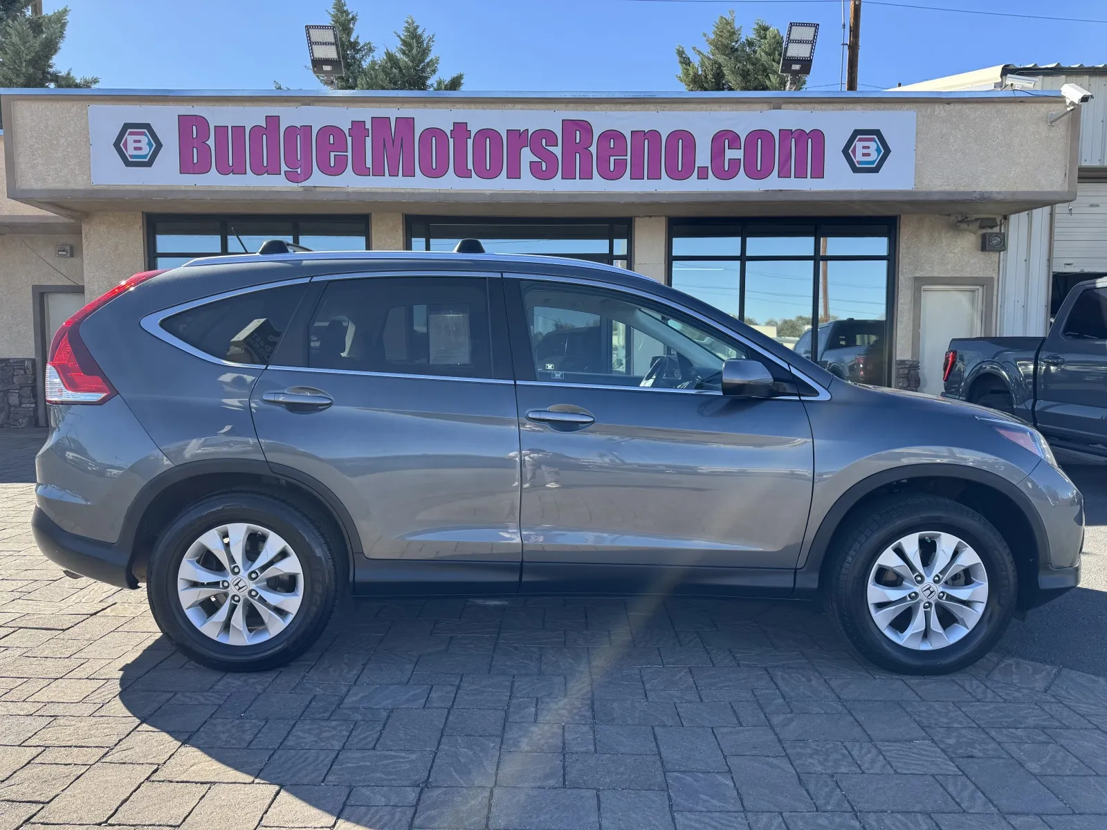 Gray 2012 Honda CR-V EX-L for sale in Reno, NV