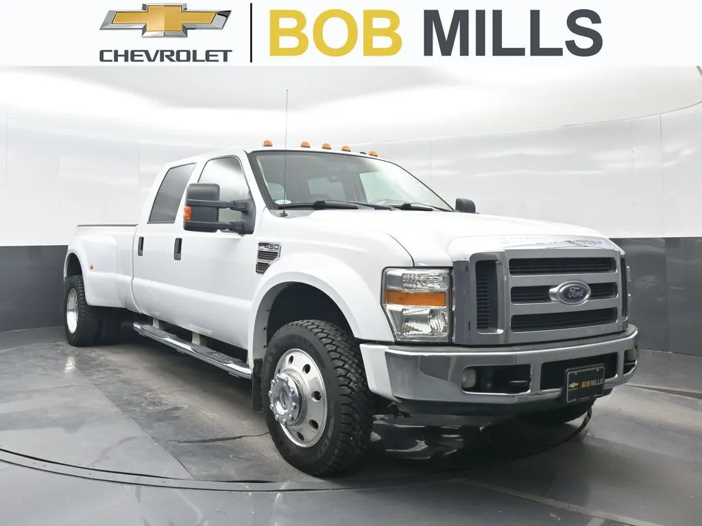 White 2008 Ford F-450SD Lariat for sale in Darlington, SC