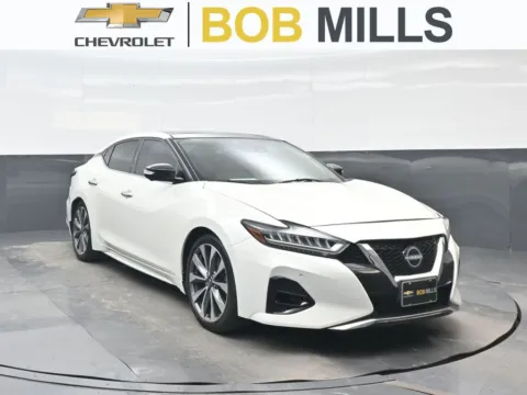 White 2021 Nissan Maxima Platinum for sale in Darlington, SC