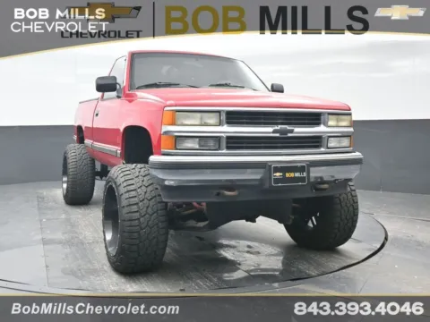 Red 1992 Chevrolet C/K 1500 for sale in Darlington, SC