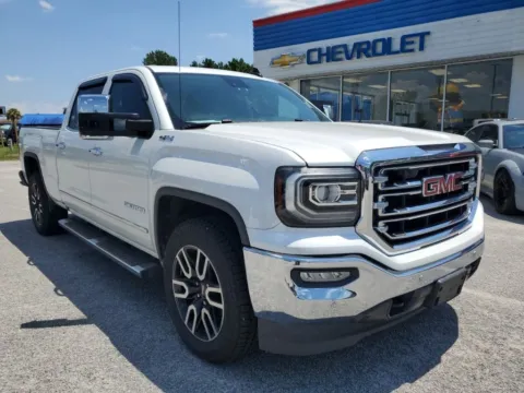 White 2017 GMC Sierra 1500 SLT for sale in Darlington, SC