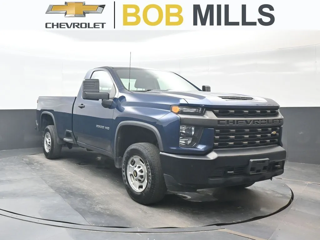 Blue 2020 Chevrolet Silverado 2500 HD Work Truck for sale in Darlington, SC