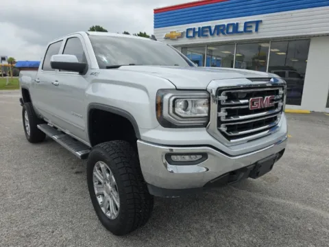 Silver 2017 GMC Sierra 1500 SLT for sale in Darlington, SC