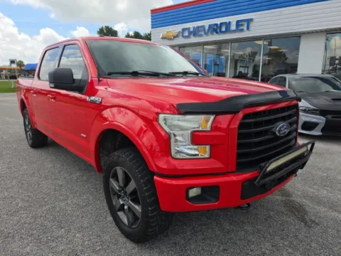 Red 2016 Ford F-150 XLT for sale in Darlington, SC