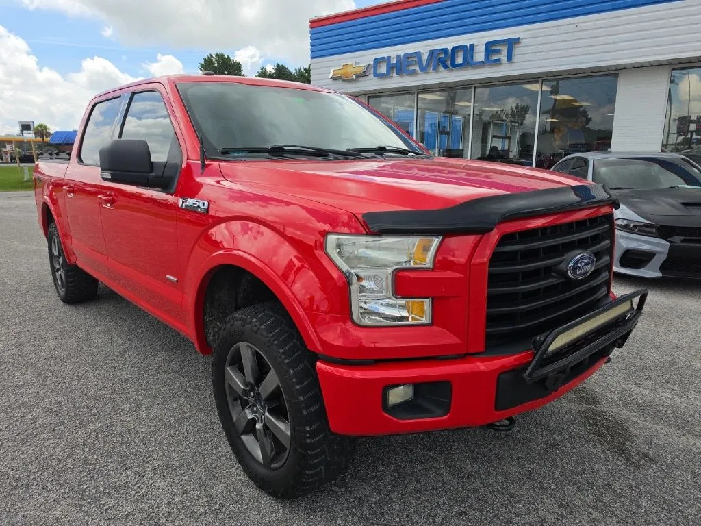 Red 2016 Ford F-150 XLT for sale in Darlington, SC