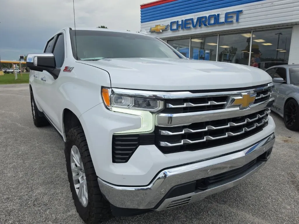 White 2022 Chevrolet Silverado 1500 LTZ for sale in Darlington, SC