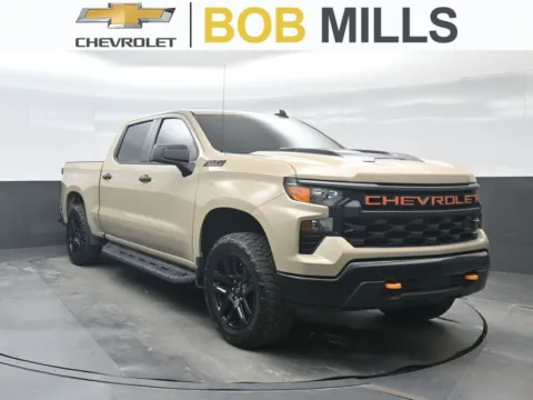 Beige 2022 Chevrolet Silverado 1500 Custom Trail Boss for sale in Darlington, SC