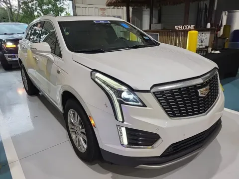 White 2020 Cadillac XT5 Premium Luxury for sale in Darlington, SC
