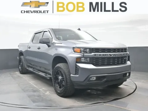 Gray 2021 Chevrolet Silverado 1500 Custom for sale in Darlington, SC