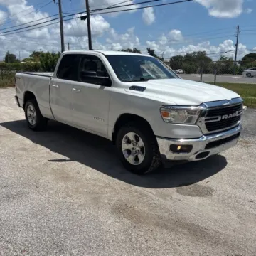 White 2021 Ram 1500 Big Horn/Lone Star for sale in Darlington, SC