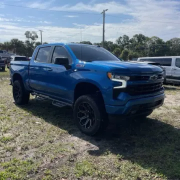Blue 2022 Chevrolet Silverado 1500 RST for sale in Darlington, SC