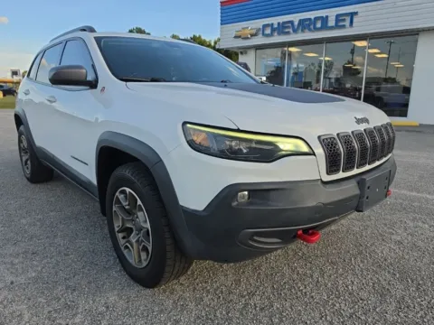 White 2020 Jeep Cherokee Trailhawk for sale in Darlington, SC