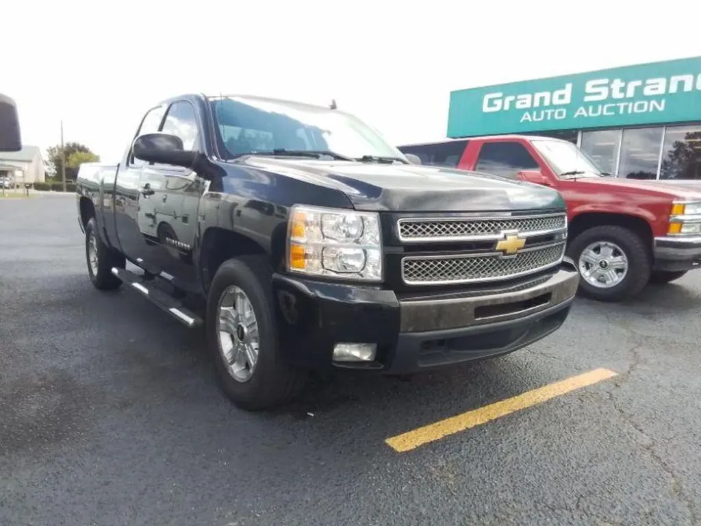 Black 2013 Chevrolet Silverado 1500 LTZ for sale in Darlington, SC