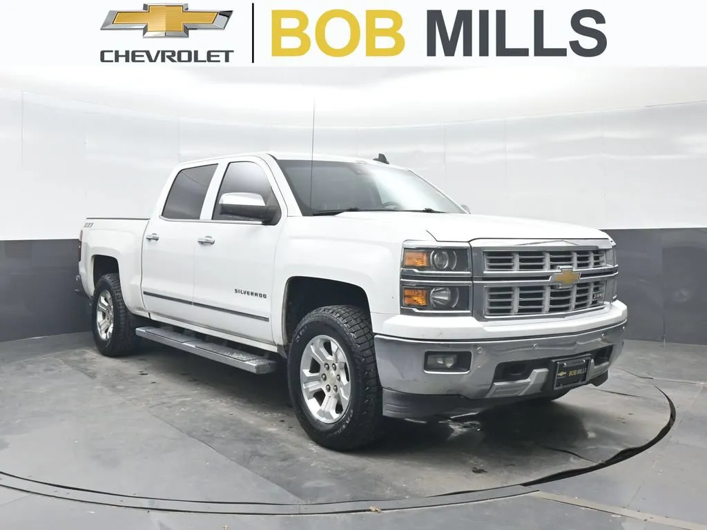 White 2015 Chevrolet Silverado 1500 LTZ for sale in Darlington, SC