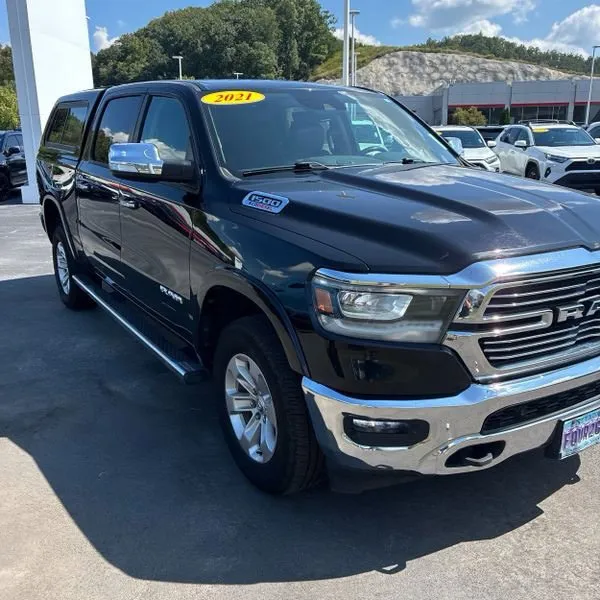 Black 2021 Ram 1500 Laramie for sale in Darlington, SC