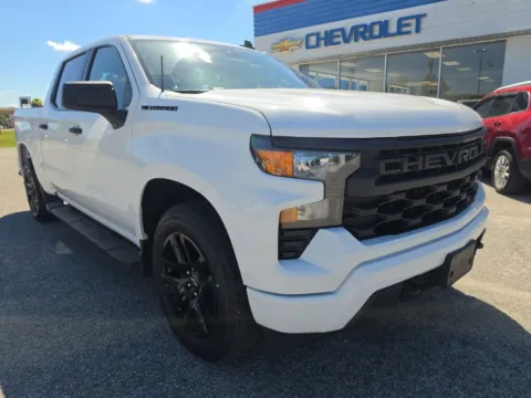 White 2023 Chevrolet Silverado 1500 Custom for sale in Darlington, SC