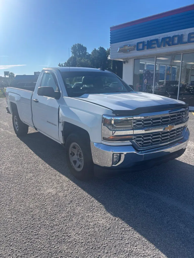 White 2016 Chevrolet Silverado 1500 WT for sale in Darlington, SC