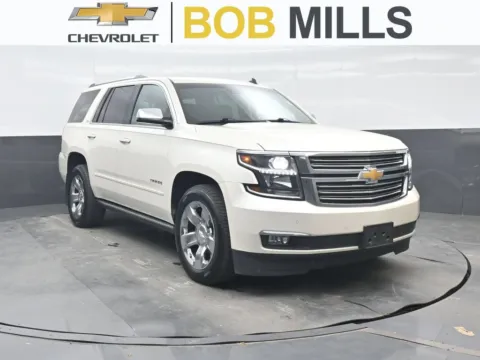 White 2015 Chevrolet Tahoe LTZ for sale in Darlington, SC