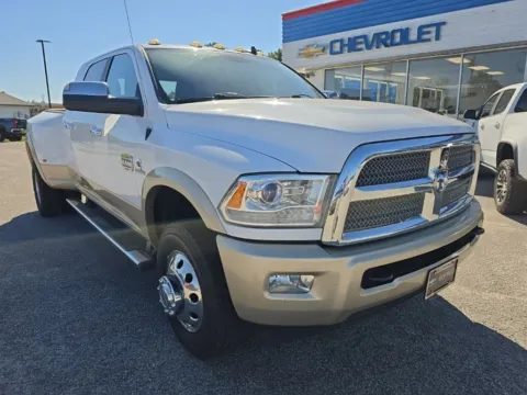 White 2015 Ram 3500 Laramie Longhorn for sale in Darlington, SC