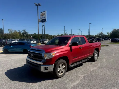 Red 2014 Toyota Tundra SR5 for sale in Darlington, SC