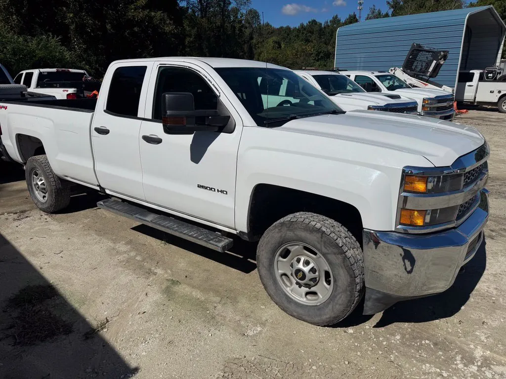White 2019 Chevrolet Silverado 2500 HD Work Truck for sale in Darlington, SC