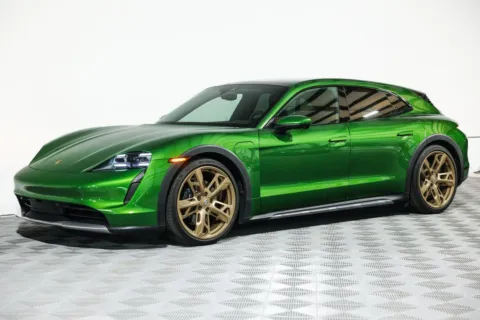 Green 2023 Porsche Taycan Cross Turismo 4S for sale in Orlando, FL