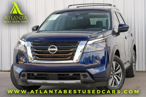 Blue 2025 Nissan Pathfinder SL 4WD for sale in Peachtree Corners, GA
