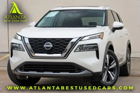 White 2023 Nissan Rogue SL w/ Premium Package for sale in Peachtree Corners, GA