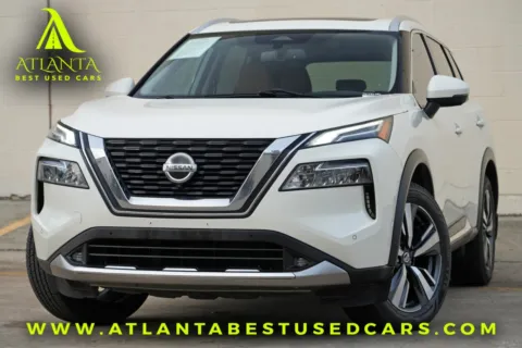 White 2021 Nissan Rogue Platinum for sale in Peachtree Corners, GA