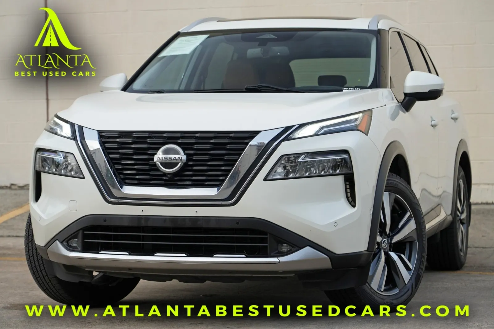 White 2021 Nissan Rogue Platinum for sale in Peachtree Corners, GA