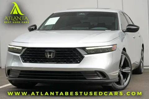 Silver 2023 Honda Accord Hybrid Sport for sale in Peachtree Corners, GA