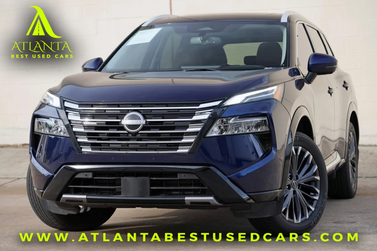 Blue 2024 Nissan Rogue Platinum for sale in Peachtree Corners, GA