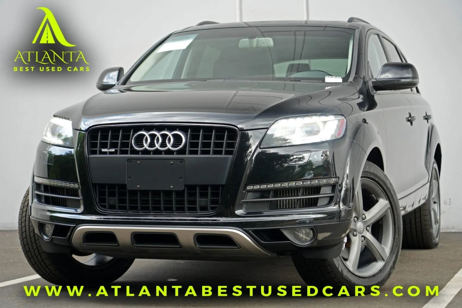 Black 2015 Audi Q7 3.0L TDI Premium Plus for sale in Peachtree Corners, GA