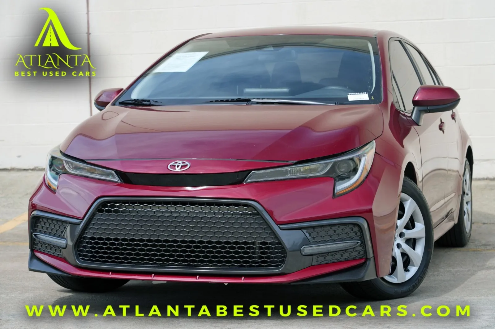 Red 2022 Toyota Corolla LE for sale in Peachtree Corners, GA