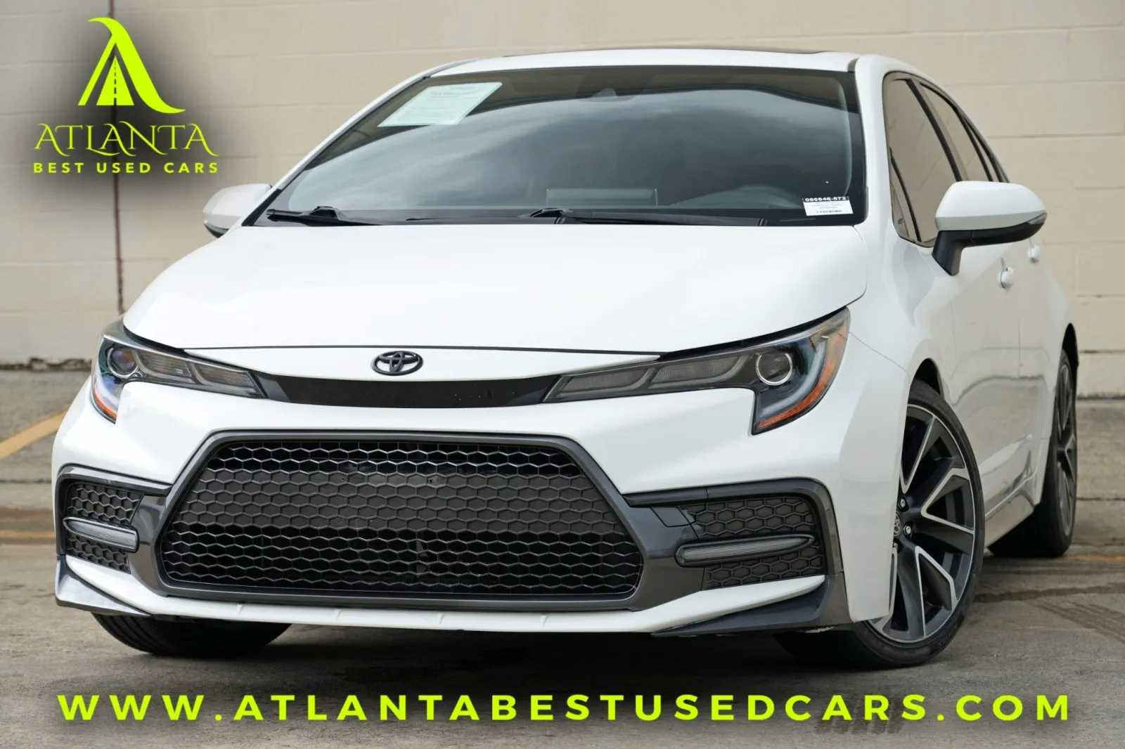 White 2021 Toyota Corolla SE w/ Premium Package for sale in Peachtree Corners, GA