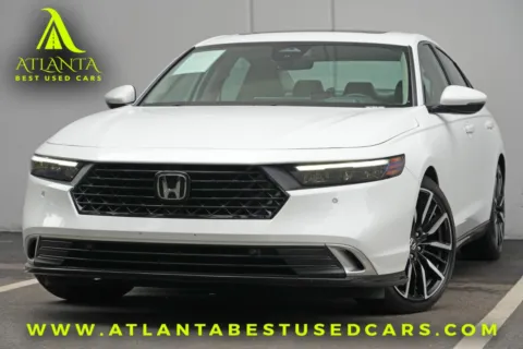 White 2024 Honda Accord Hybrid Touring for sale in Peachtree Corners, GA