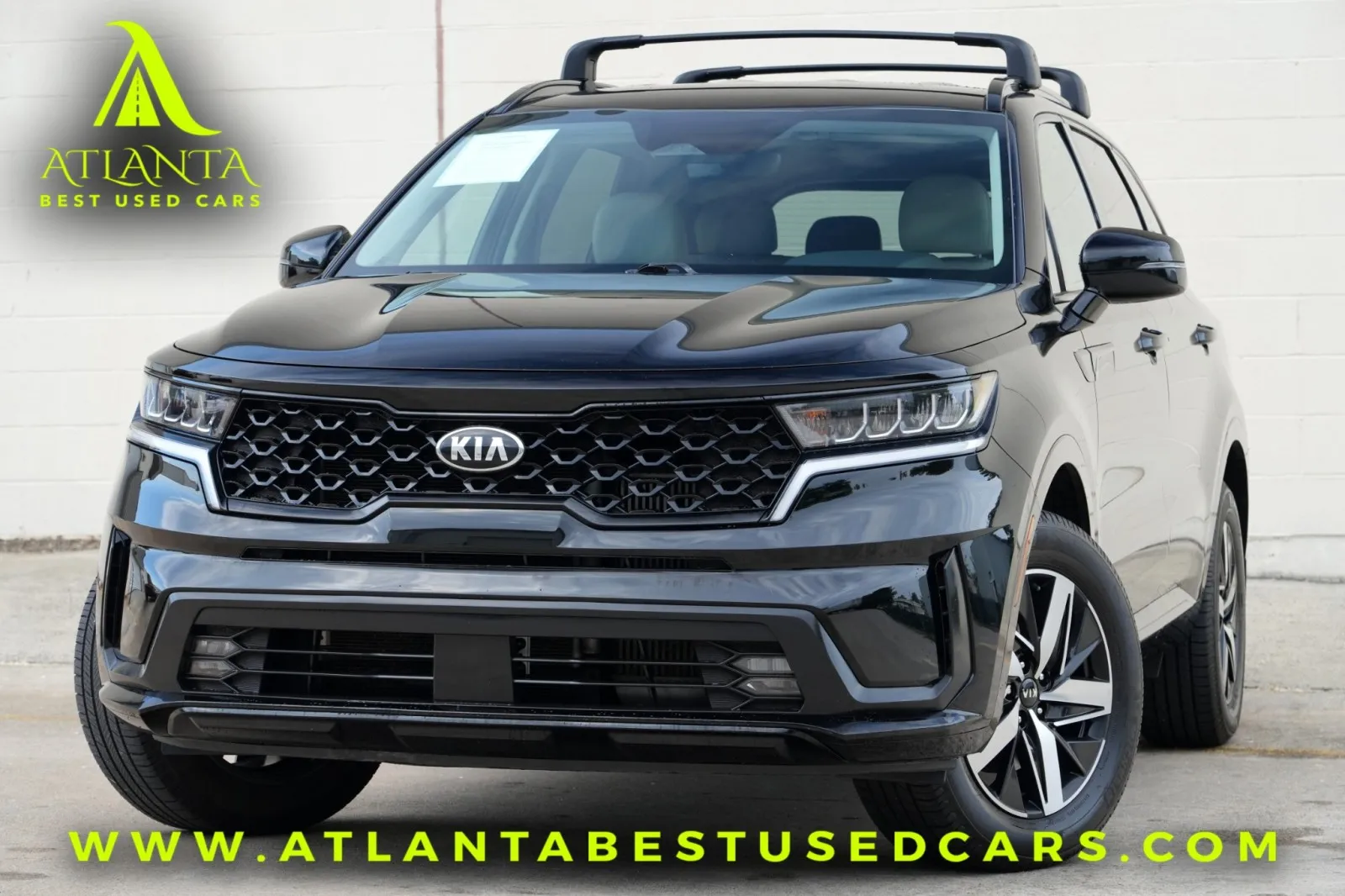 Black 2021 Kia Sorento EX for sale in Peachtree Corners, GA