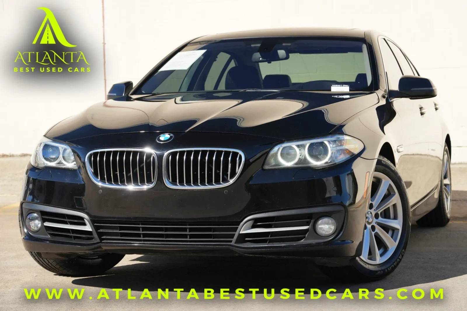 Black 2015 BMW 5 Series 528i xDrive w/ Premium & Driver Assist Packages for sale in Peachtree Corners, GA