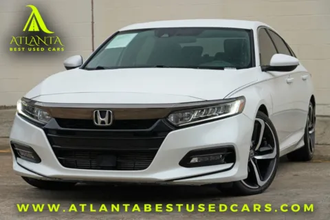 White 2018 Honda Accord Sedan Sport 1.5T for sale in Peachtree Corners, GA