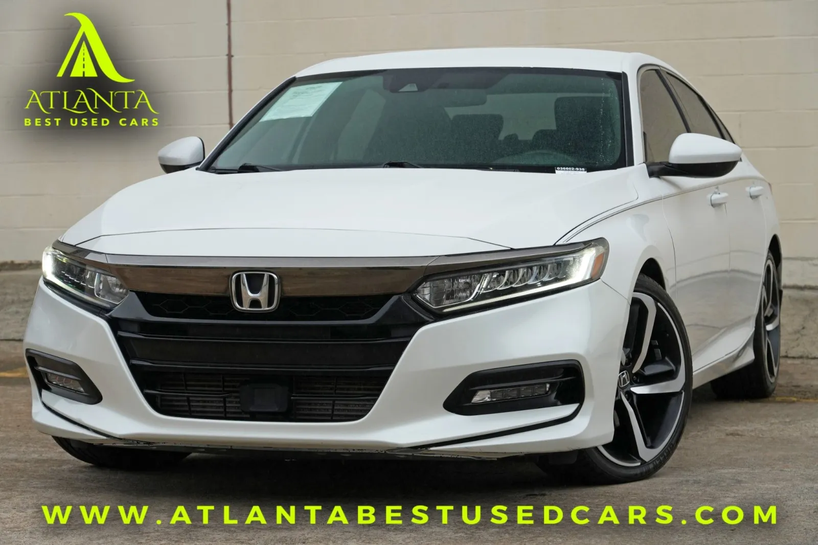White 2018 Honda Accord Sedan Sport 1.5T for sale in Peachtree Corners, GA