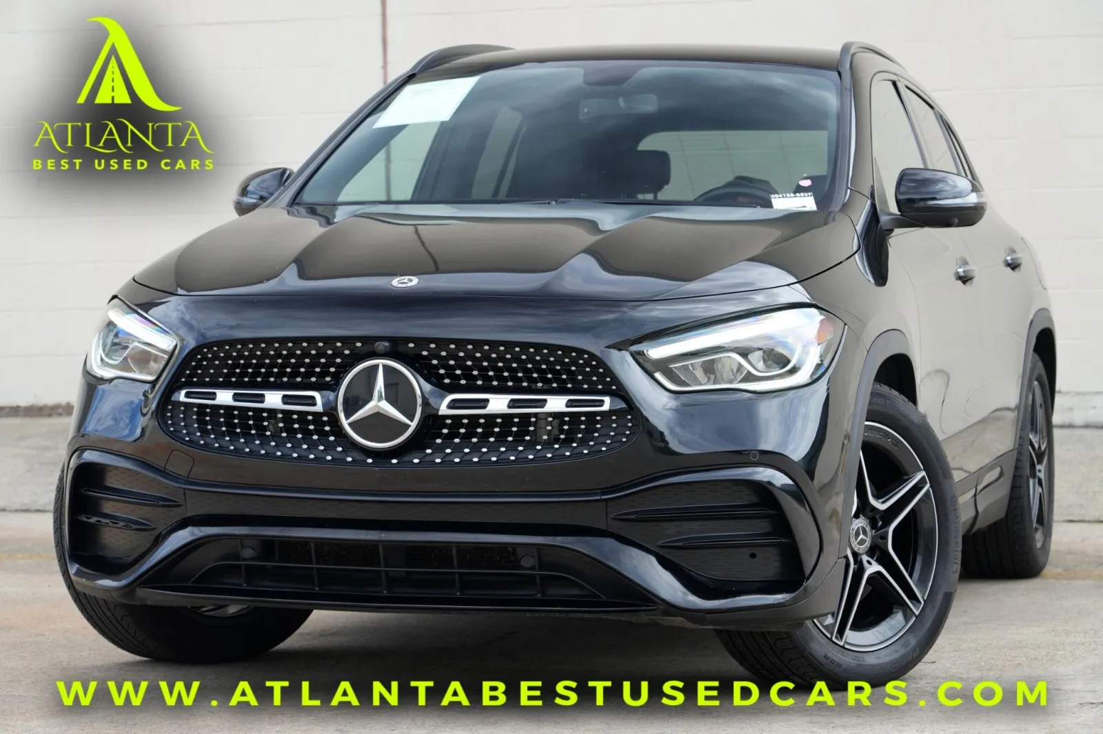 Black 2023 Mercedes-Benz GLA 250 w/ AMG Line, Premium & Parking Assist Packages for sale in Peachtree Corners, GA