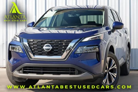 Blue 2023 Nissan Rogue SV for sale in Peachtree Corners, GA