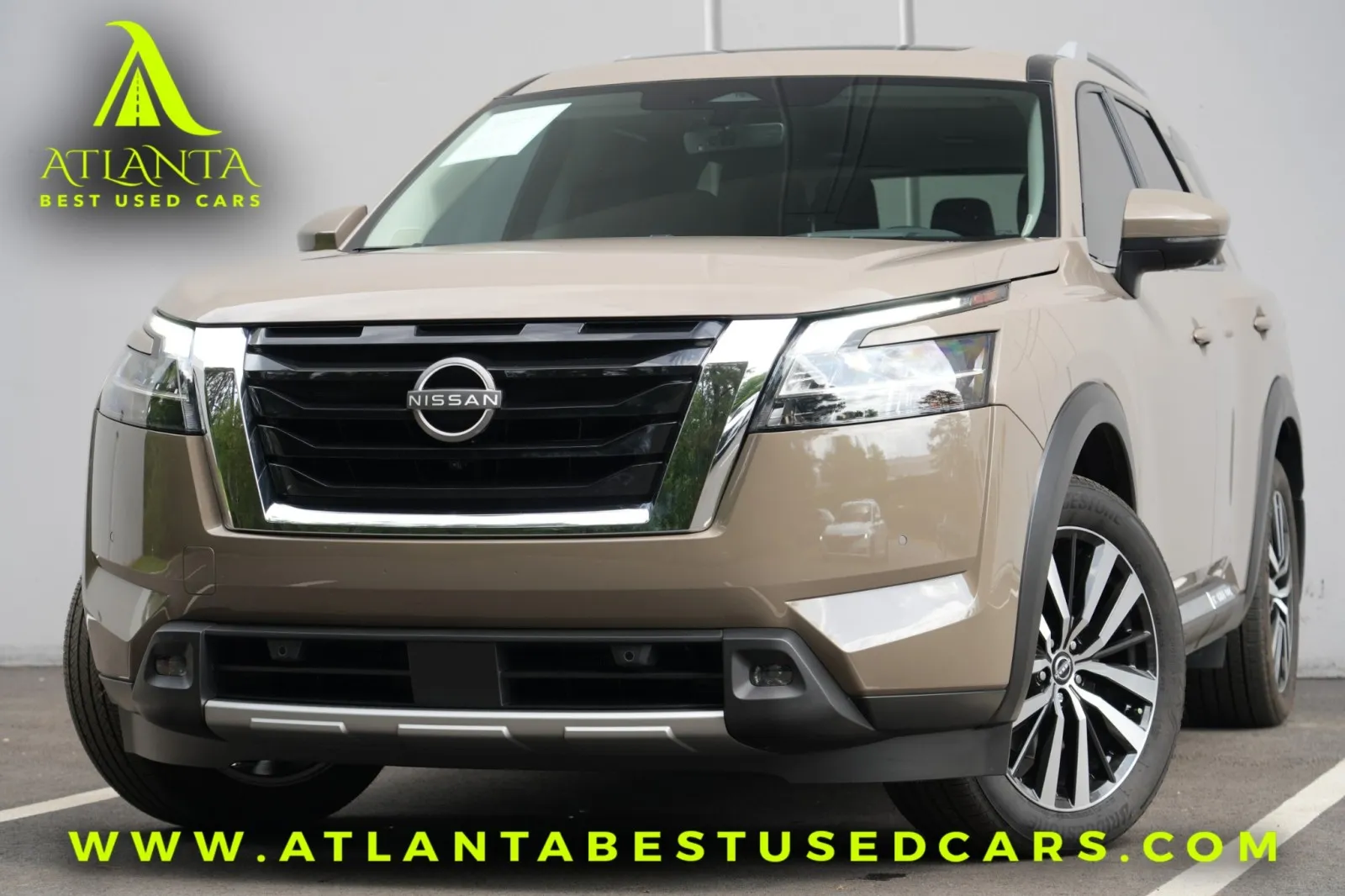 Beige 2024 Nissan Pathfinder Platinum for sale in Peachtree Corners, GA