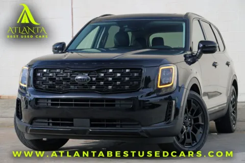 Black 2021 Kia Telluride EX w/ Premium & Nightfall Edition Packages for sale in Peachtree Corners, GA