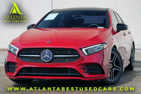 Red 2020 Mercedes-Benz A-Class A 220 w/ Premium, AMG Line & Night Packages for sale in Peachtree Corners, GA